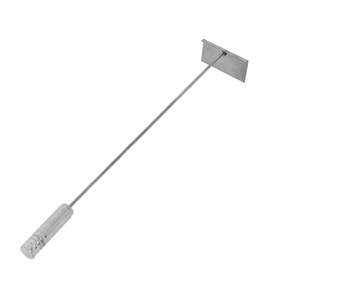 Espalha Brasa Puxador de Carvão De Inox 68cm