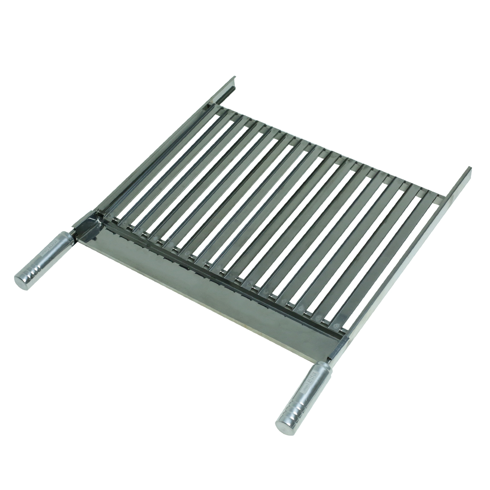 Grelha Churrasco Parrilla Argentina Inox Média 51x34cm