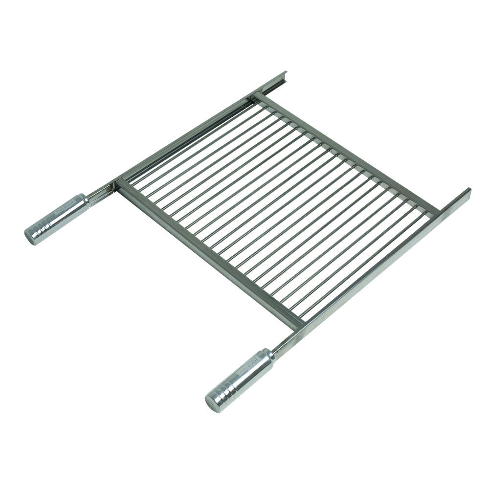 Grelha Uruguaia Parrilla Média Inox 48,5x36cm