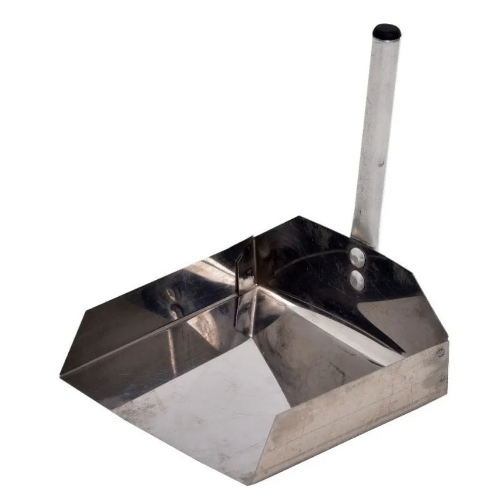 Pá De Limpeza Inox Para Churrasqueira